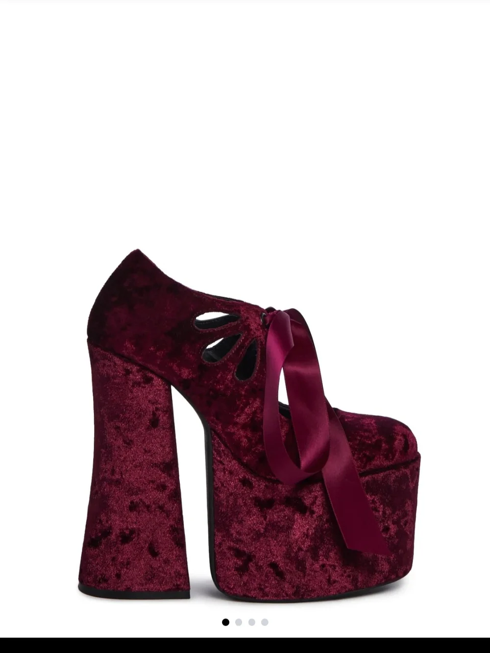 NWOT Widow By Dollskill 7 DECADENT VISION PLATFORM MARY JANES